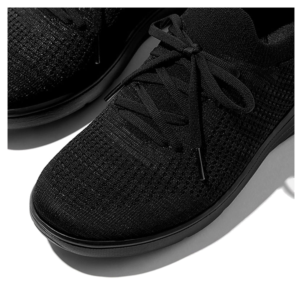 Women's FitFlop, SUPER-Q Knit Slip-On Laced Sneaker