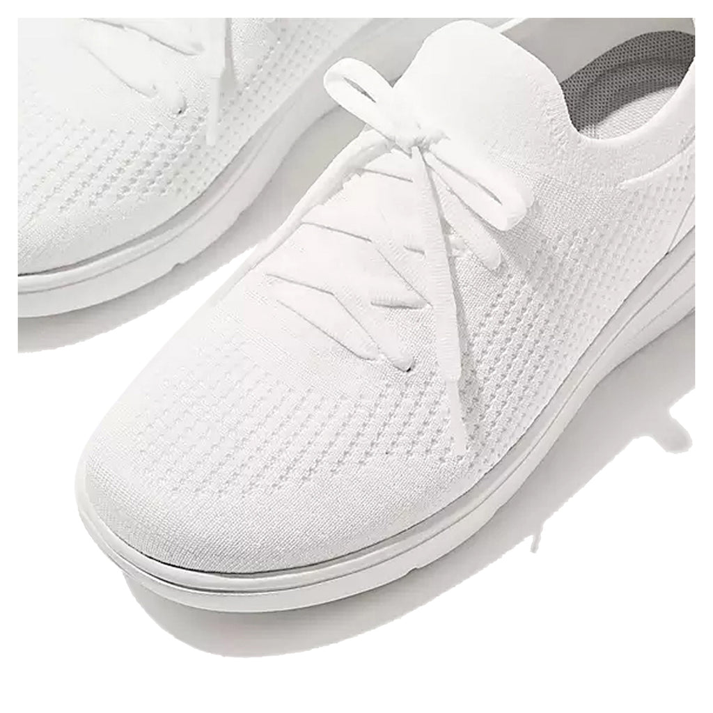 Women's FitFlop, SUPER-Q Knit Slip-On Laced Sneaker