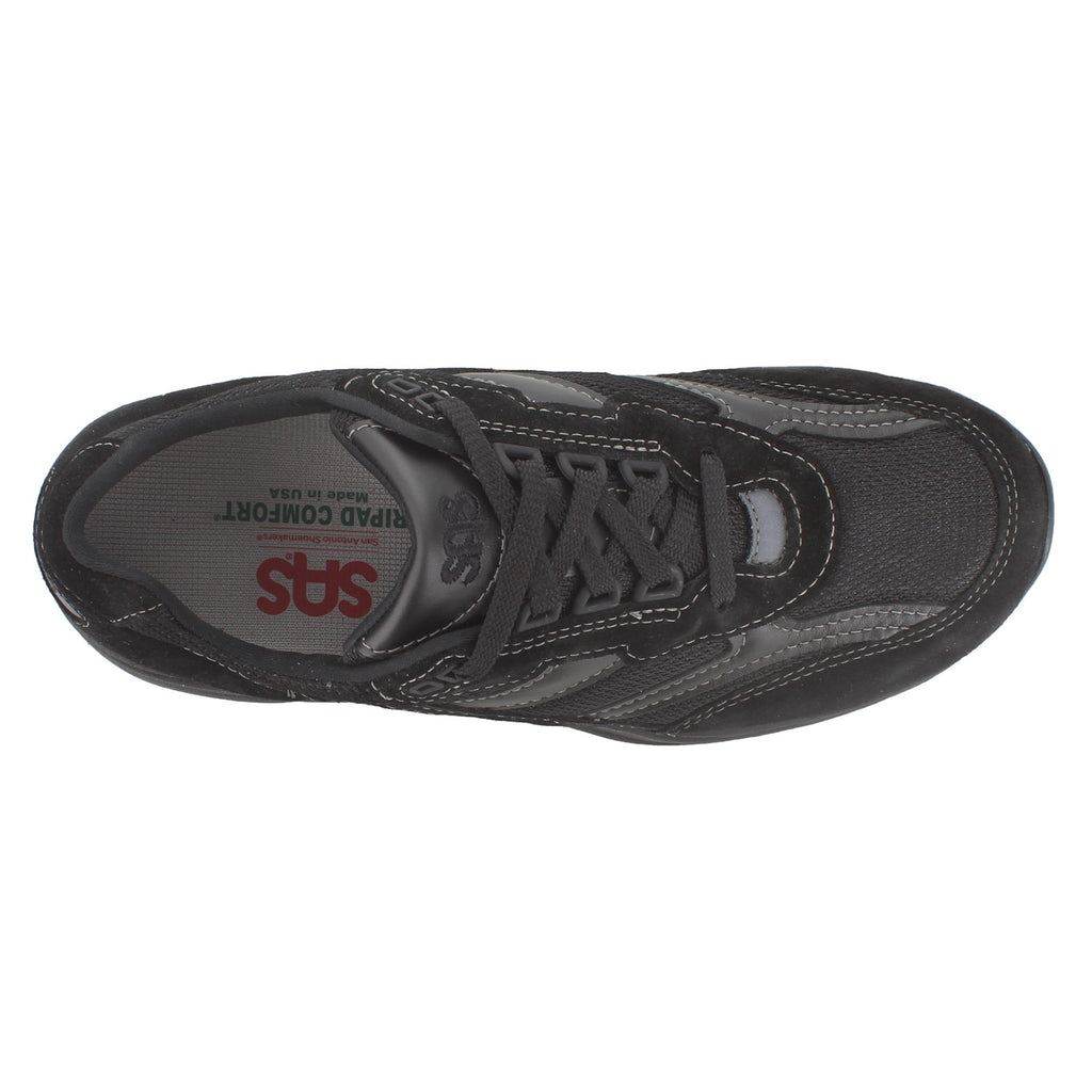 Men's SAS Journey Mesh Walking Shoe BLACK JOURNEYMESH BLK