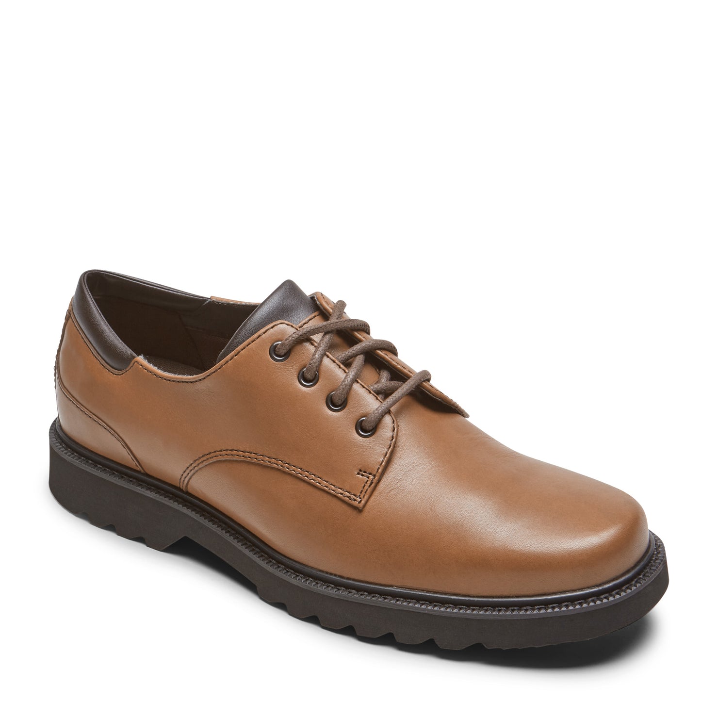 Peltz Shoes  Men's Rockport Northfield waterproof Oxfords BROWN K70012