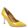 Peltz Shoes  Women's J Renee Kanan Pump Yellow Patent KANAN-PALEM