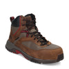 Peltz Shoes  Men's Kodiak MKT1 TrailSport CT Work Boot Dark Brown/Red KD0A4NL1A34
