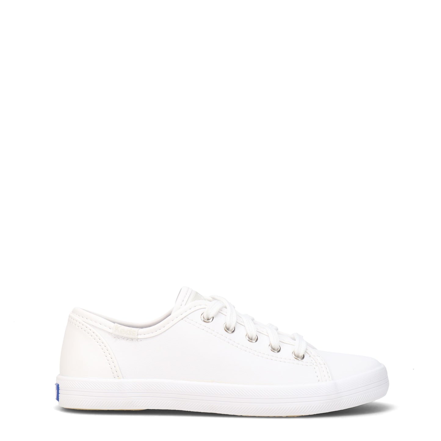 Peltz Shoes  Girl's Keds Kickstart Sneaker - Little Kid & Big Kid WHITE LEATHER KK160537