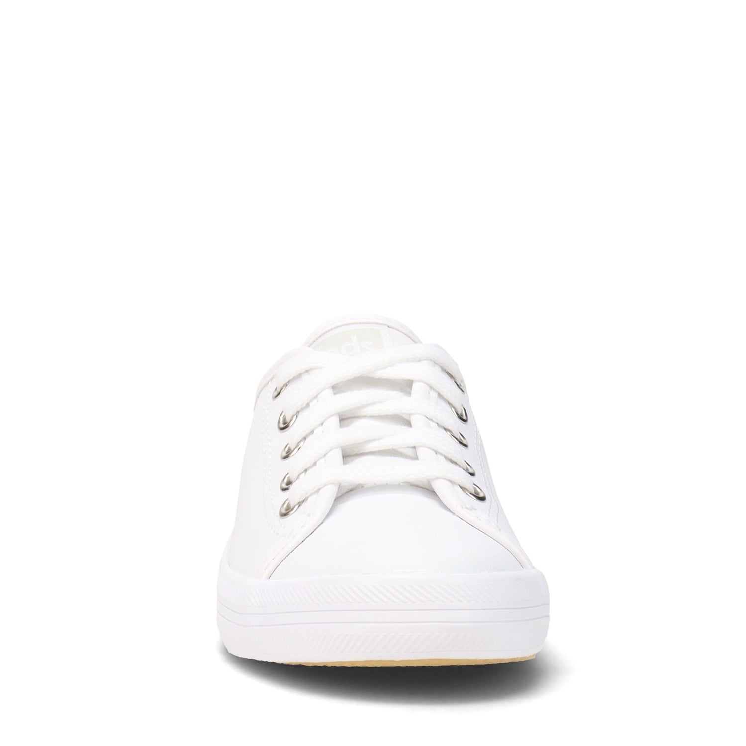 Peltz Shoes  Girl's Keds Kickstart Sneaker - Little Kid & Big Kid WHITE LEATHER KK160537