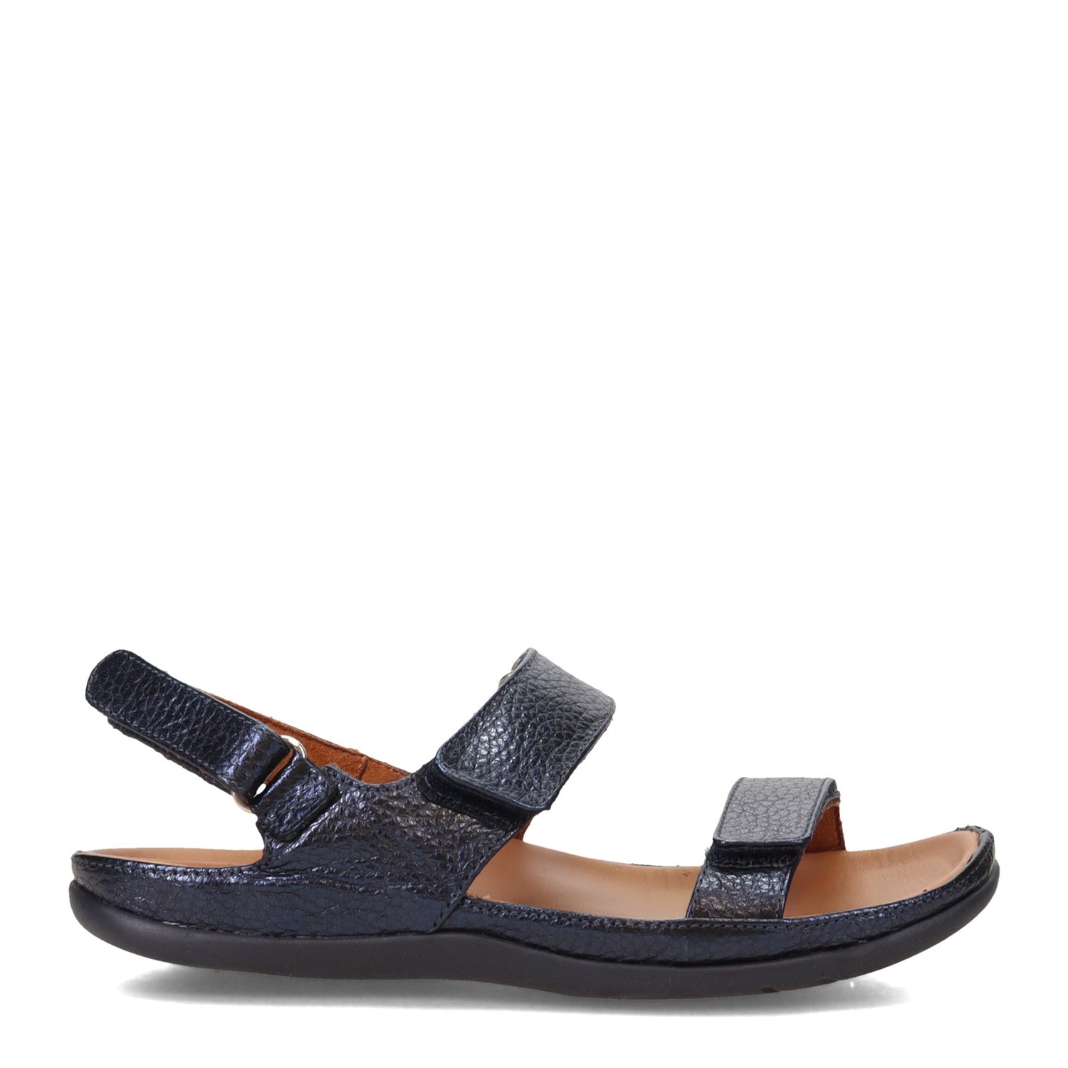 Peltz Shoes  Women's Strive Kona Sandal NAVY METALLIC KONA-NAVY MET