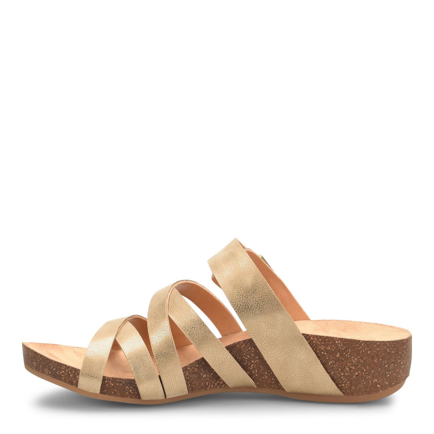 Peltz Shoes  Women's KORKS Aster Sandal Gold KR0006710