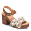 Peltz Shoes  Women's KORKS Natalia Sandal Tan Natural KR0010537