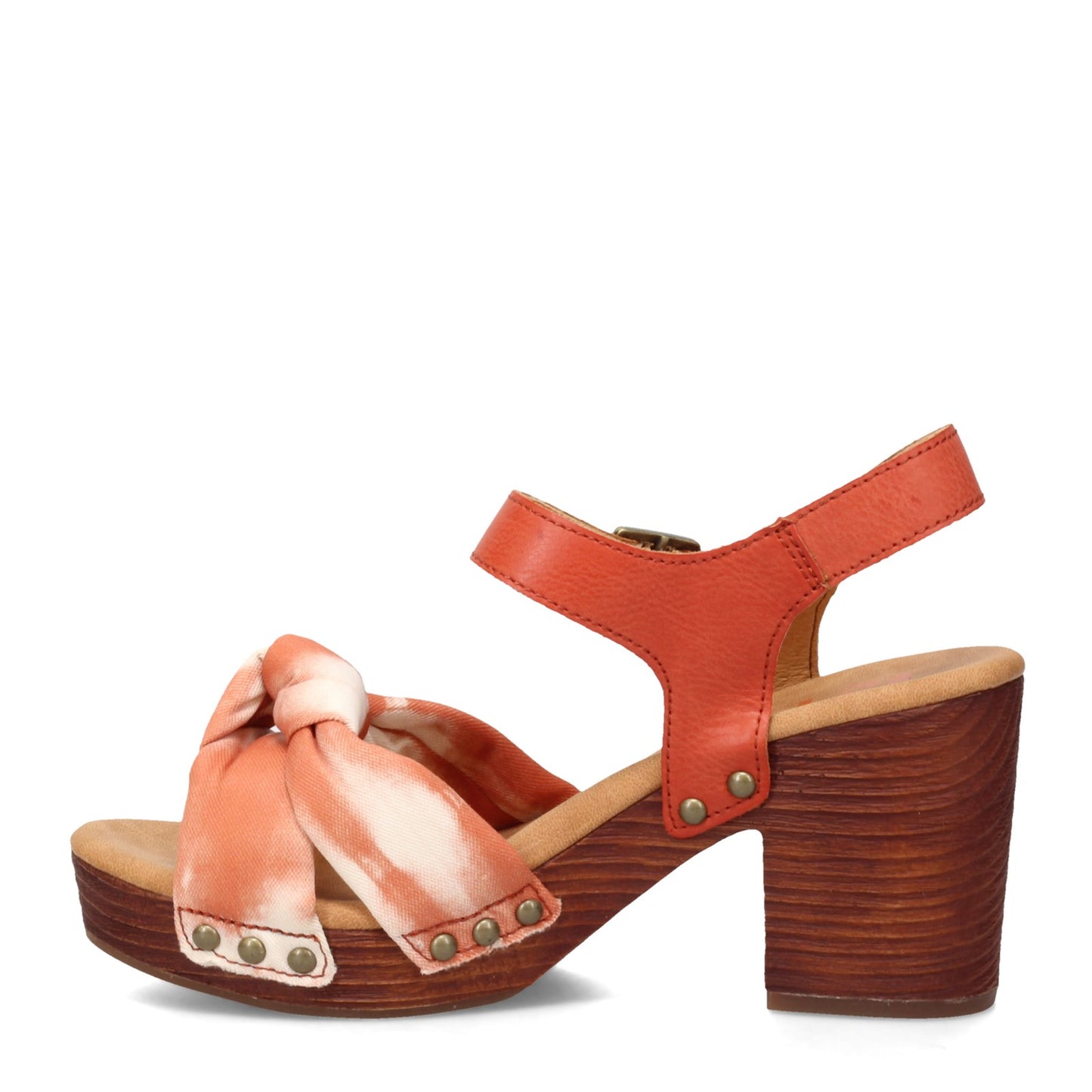 Peltz Shoes  Women's KORKS Natalia Sandal Red KR0010584