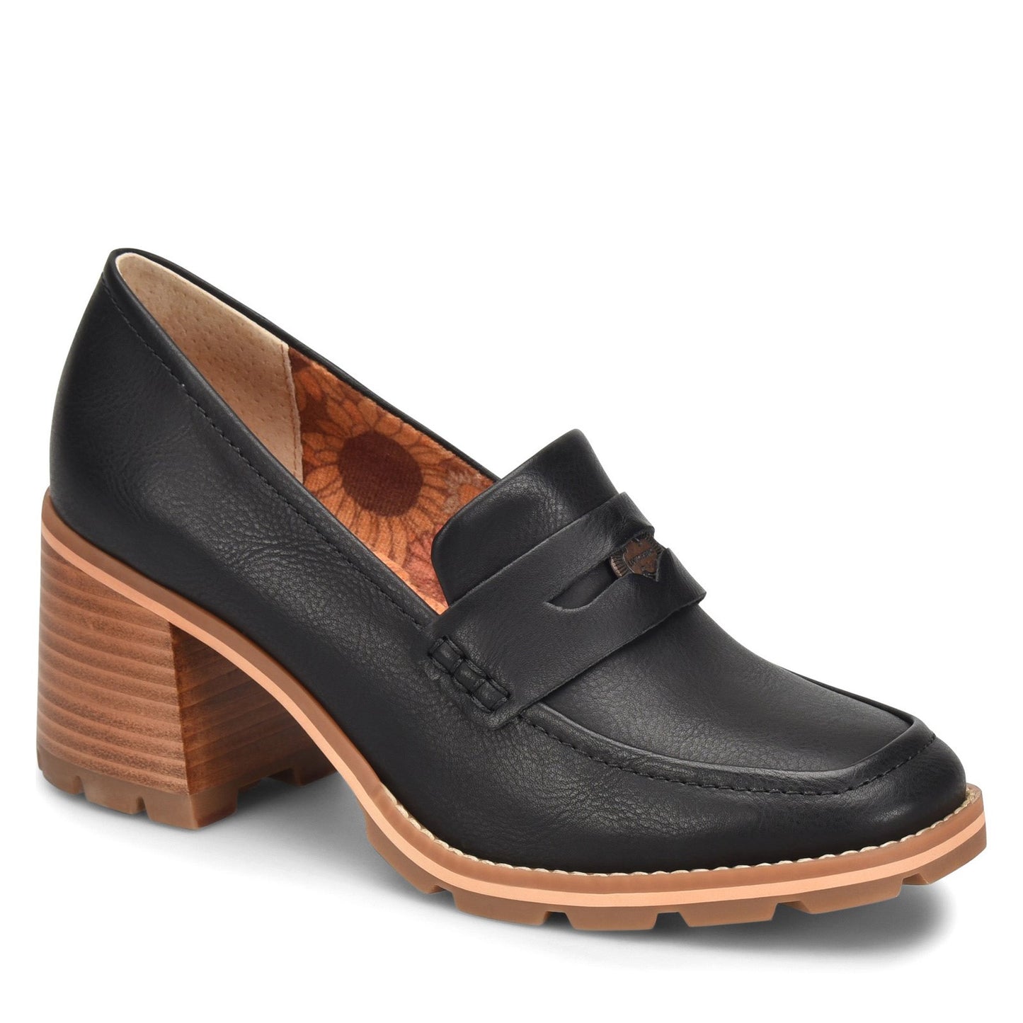 Peltz Shoes  Women's KORKS Corsica Pump Black KR0015109