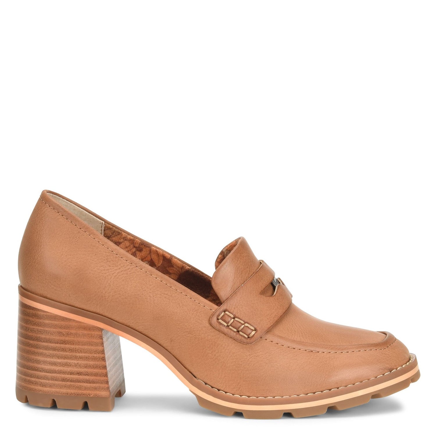 Peltz Shoes  Women's KORKS Corsica Pump Tan KR0015116