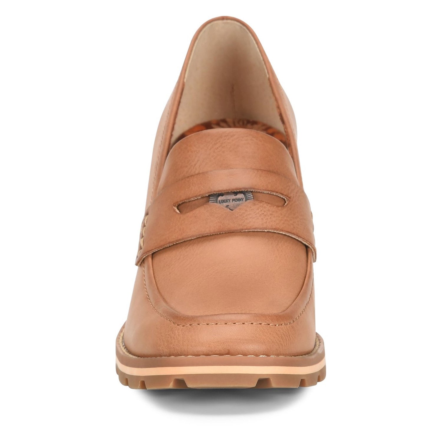 Peltz Shoes  Women's KORKS Corsica Pump Tan KR0015116