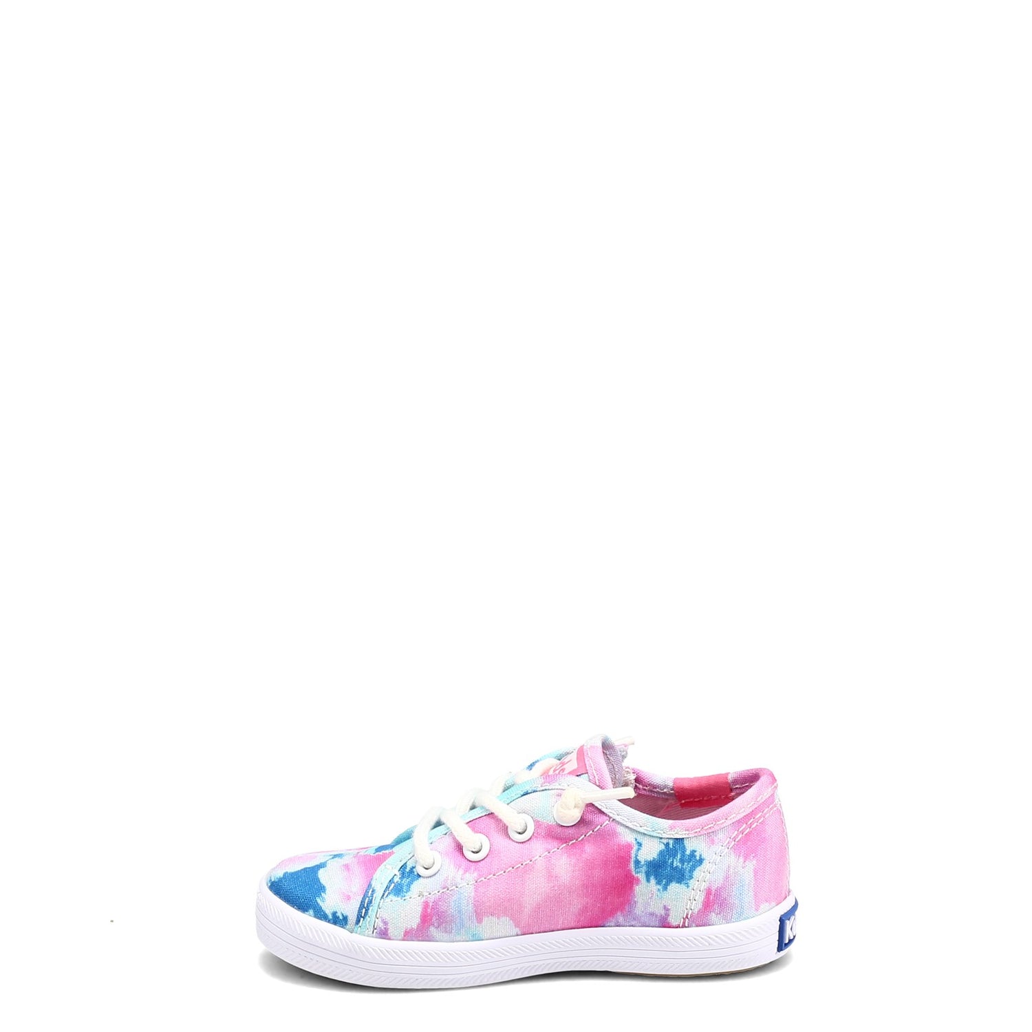 Peltz Shoes  Girl's Keds Kickstart Sneaker - Toddler & Little Kid BLUE MULTI KL163957