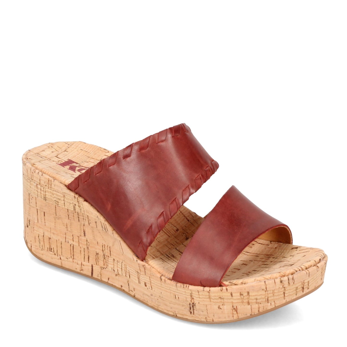 Peltz Shoes  Women's KORKS Kendri Sandal Red KR0000805