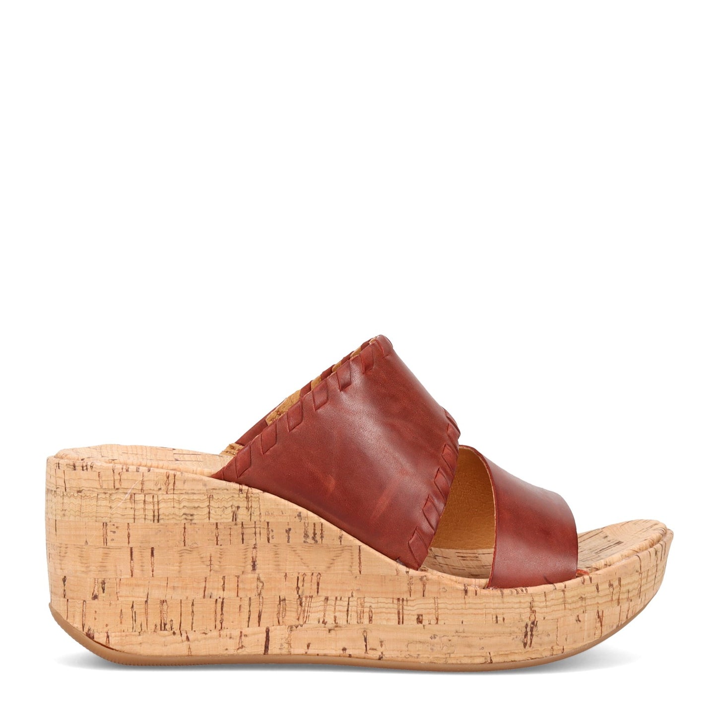 Peltz Shoes  Women's KORKS Kendri Sandal Red KR0000805
