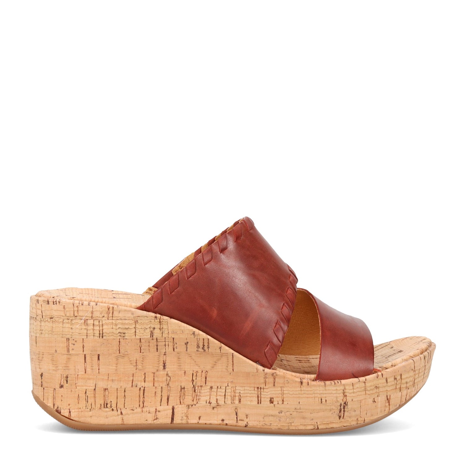 Peltz Shoes  Women's KORKS Kendri Sandal Red KR0000805