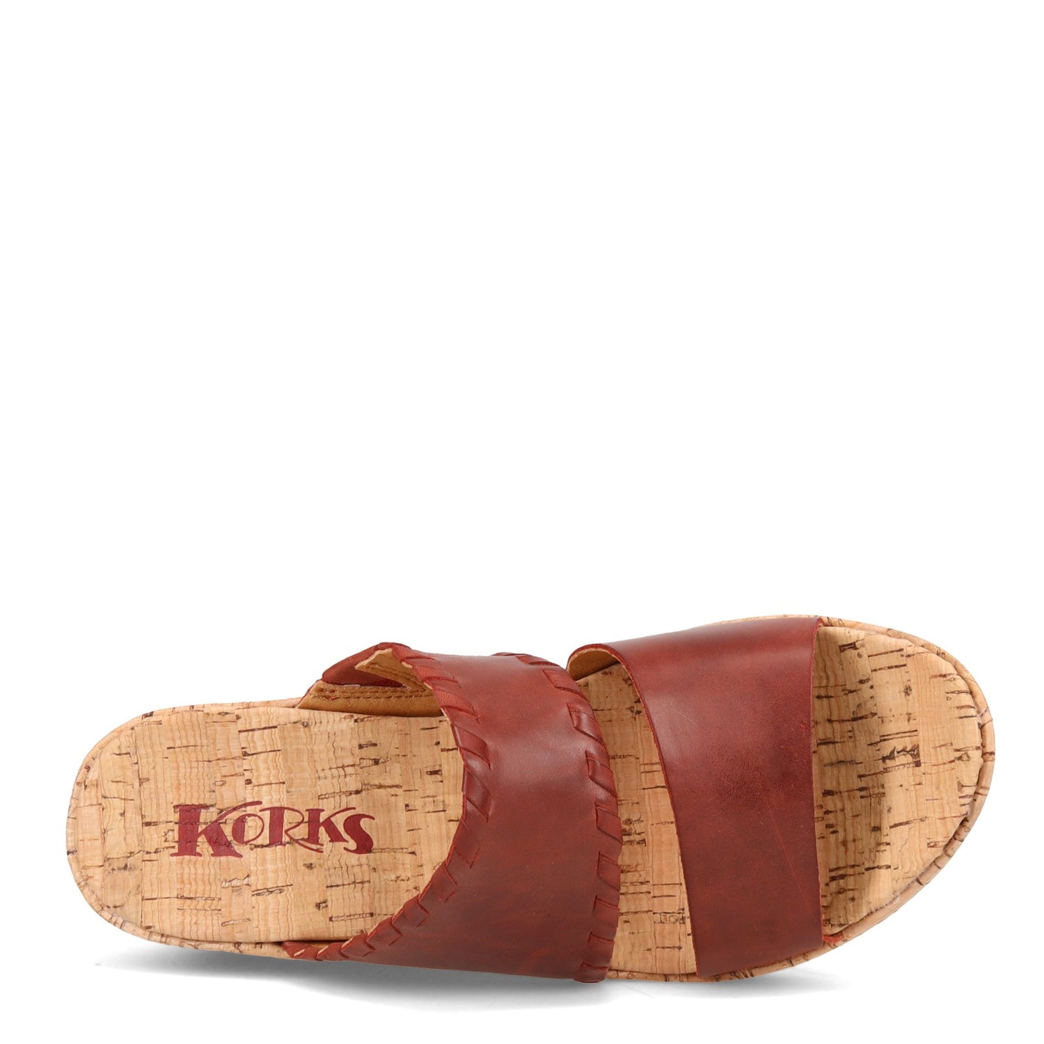 Peltz Shoes  Women's KORKS Kendri Sandal Red KR0000805