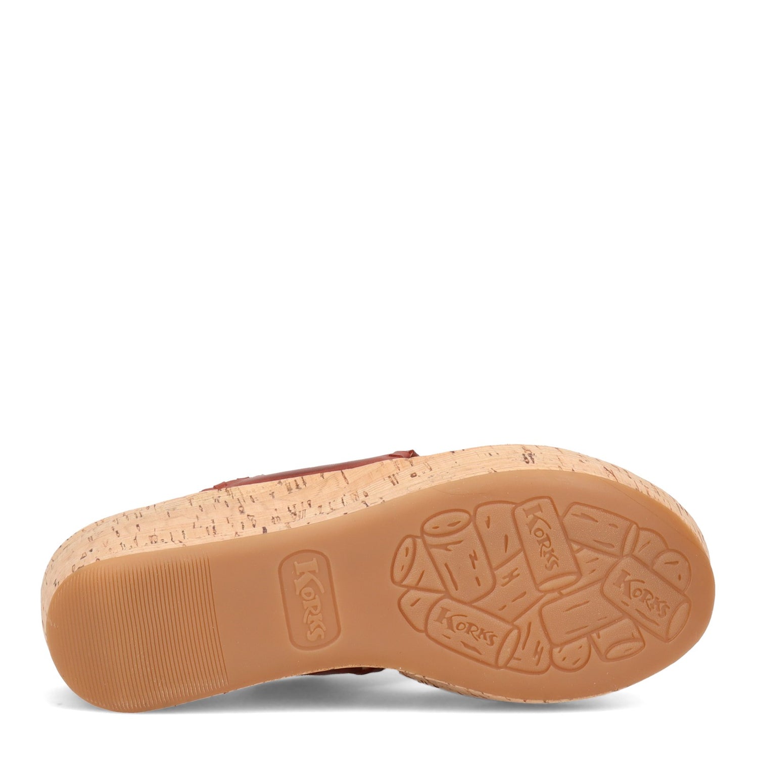 Peltz Shoes  Women's KORKS Kendri Sandal Red KR0000805