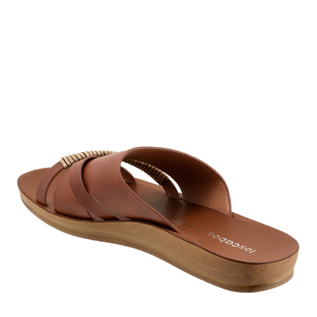 [POS] Women's Los Cabos Bride Sandal COGNAC L2306-206-POS