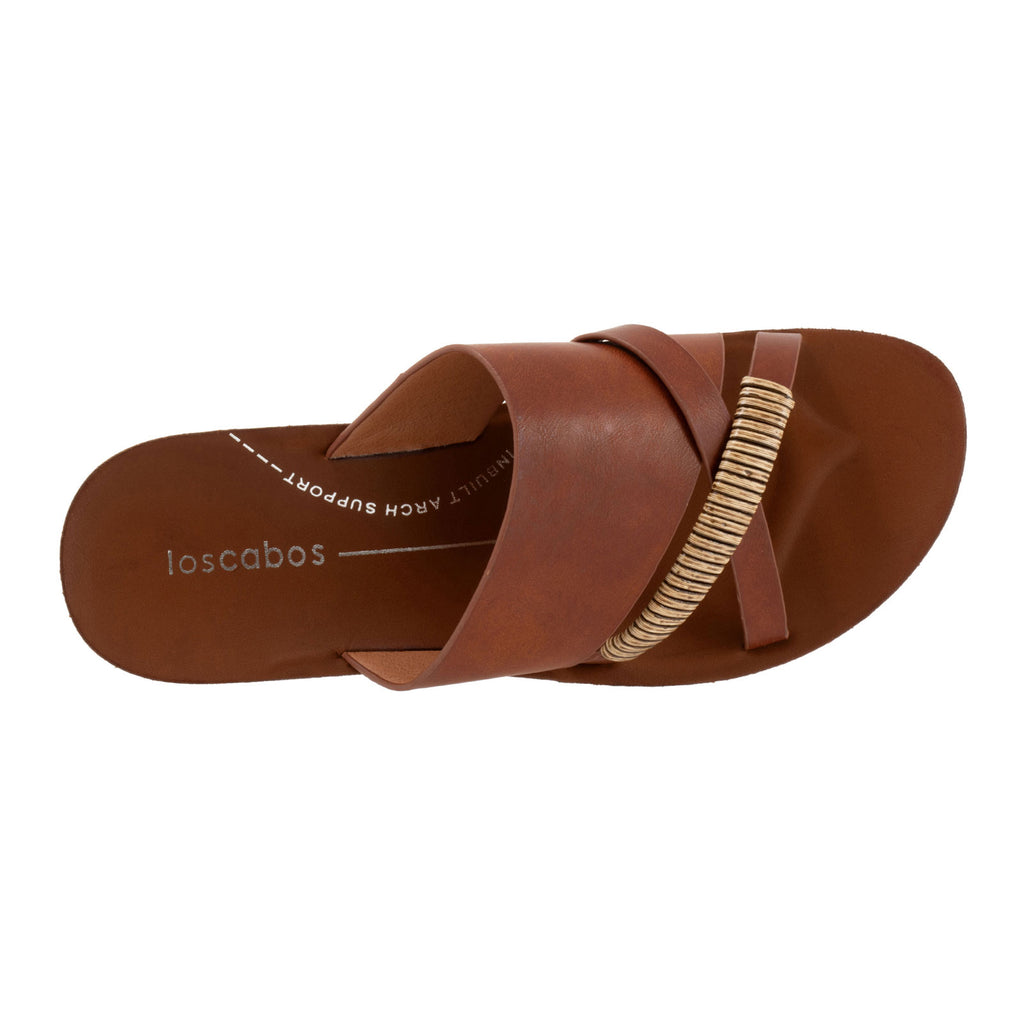 [POS] Women's Los Cabos Bride Sandal COGNAC L2306-206-POS