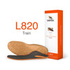 Peltz Shoes  Men's Lynco by Aetrex Train Posted Orthotics Transparent L820M