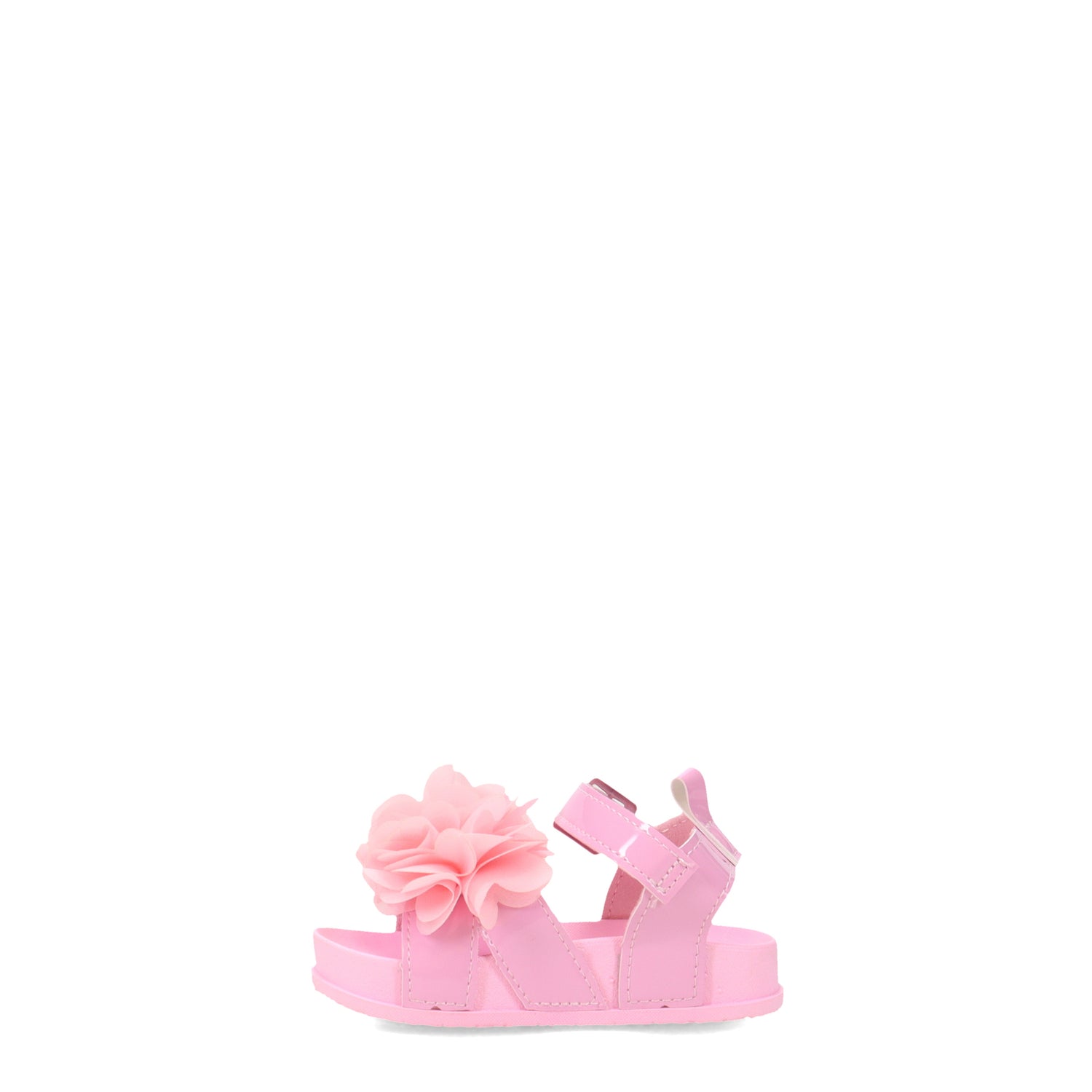 Peltz Shoes  Girl's Laura Ashley La Flower Sandal - Toddler PINK LA87397H-PNK