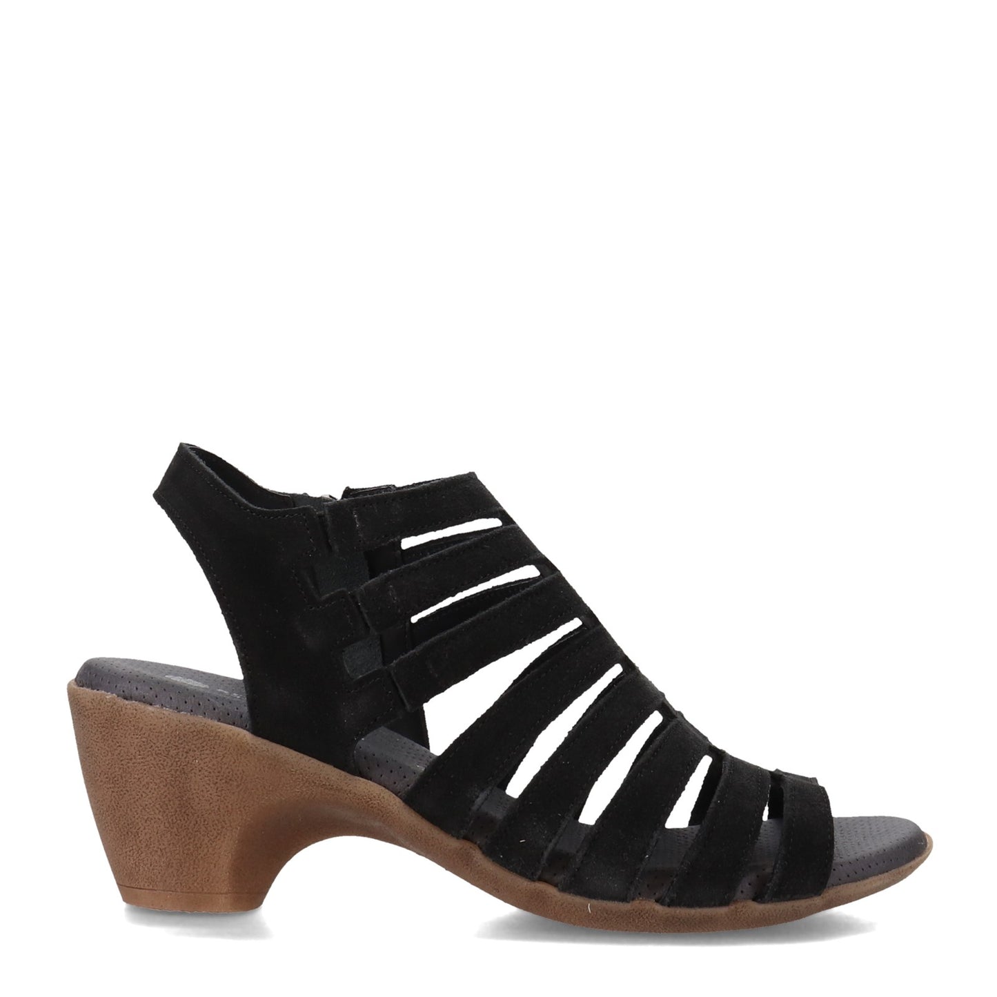 Peltz Shoes  Women's Eric Michael Lara Sandal BLACK LARA-BLACK