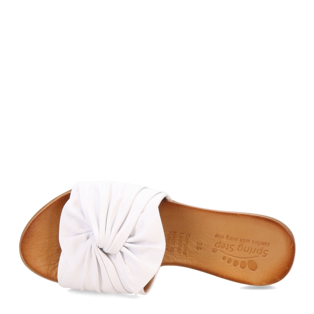 Women's Spring Step Lavona Sandal WHITE LAVONA-W
