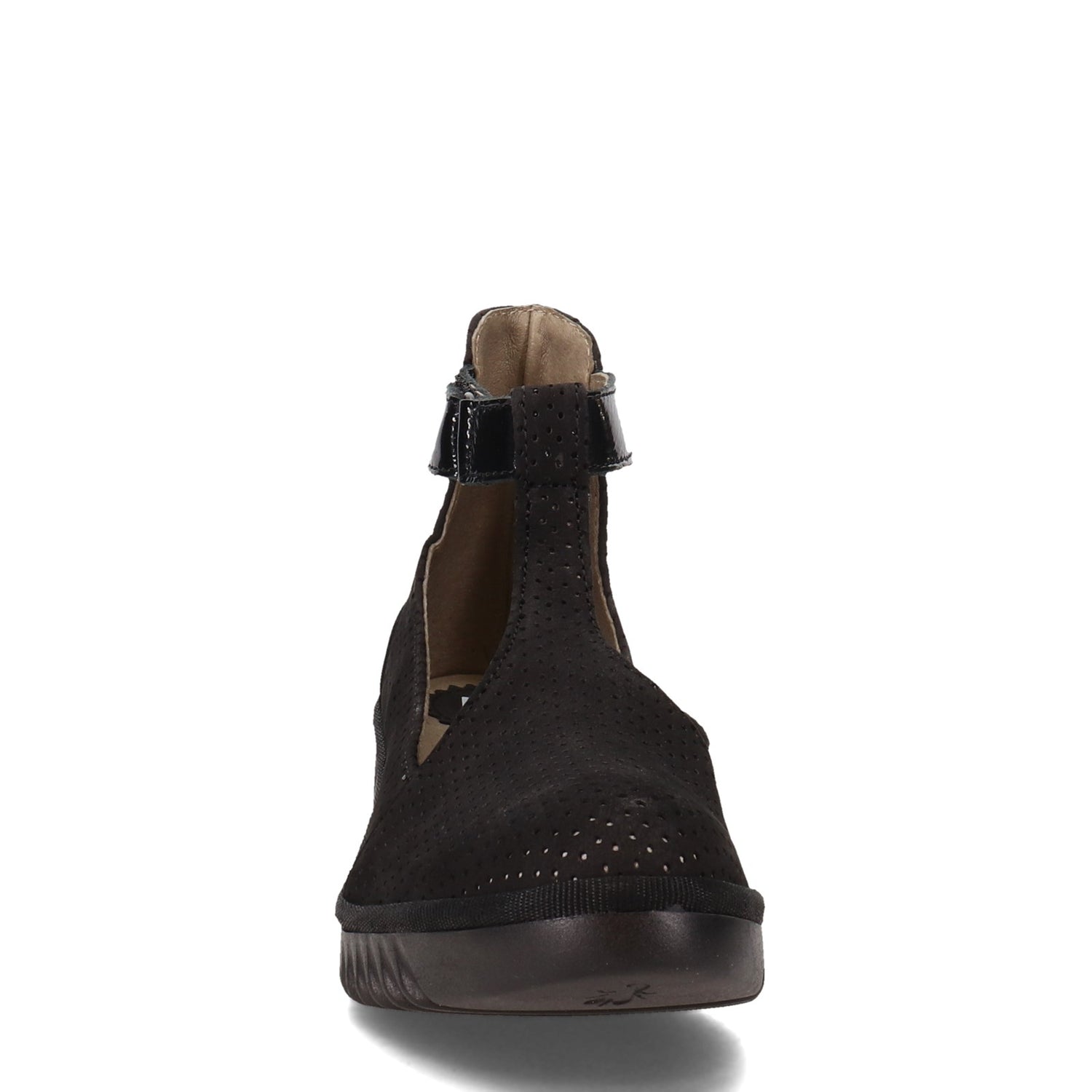Peltz Shoes  Women's Fly London Leda Mary Jane BLACK LEDA-000