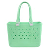 Peltz Shoes  Simply Southern Large Tote Bag Lime LG TOTE LIME