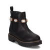 Peltz Shoes  Girl's MIA Kids Lucca Boot - Little Kid & Big Kid BLACK LGK288-BLK