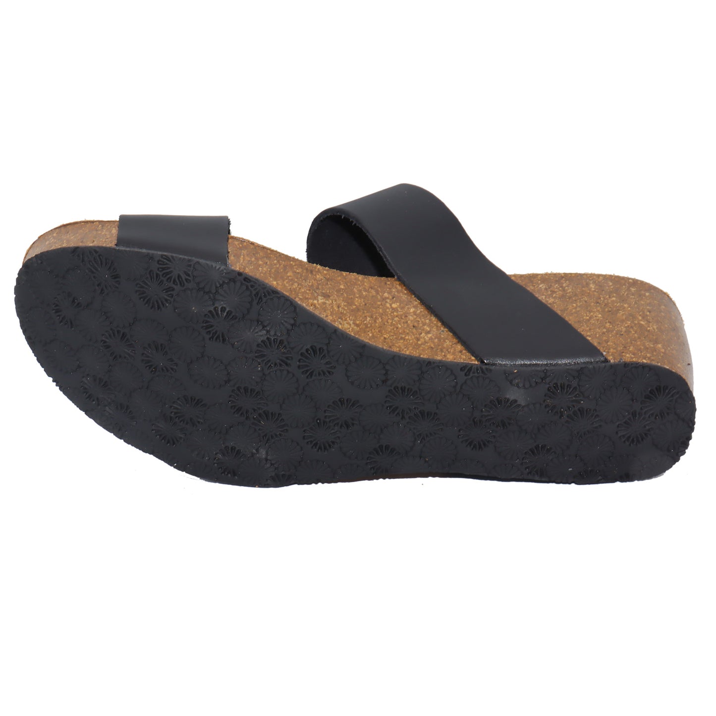 Peltz Shoes  Women's Eric Michael Liat Sandal BLACK LIAT BLACK LE