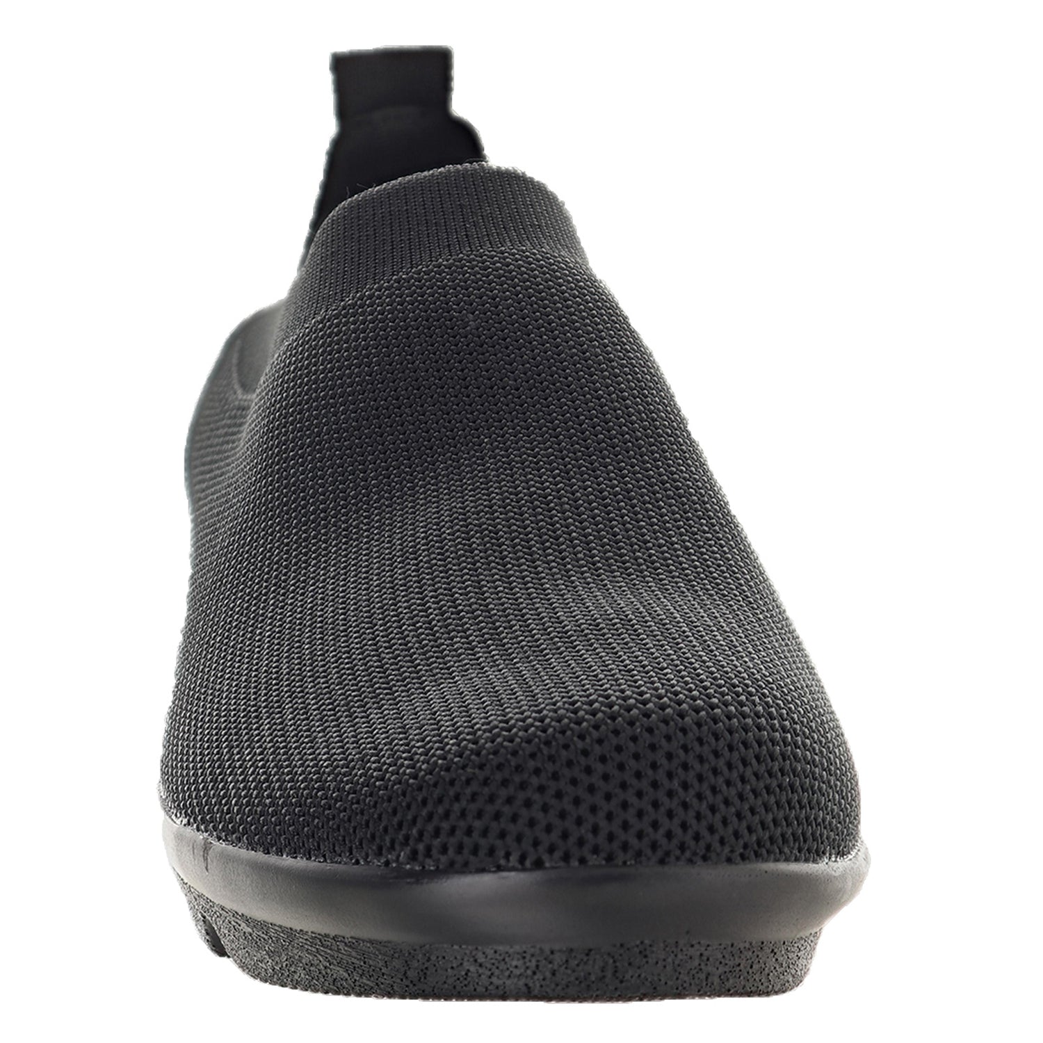 Peltz Shoes  Women's Bernie Mev Lihi Shiloh Slip-On BLACK LIHI SHILOH BK