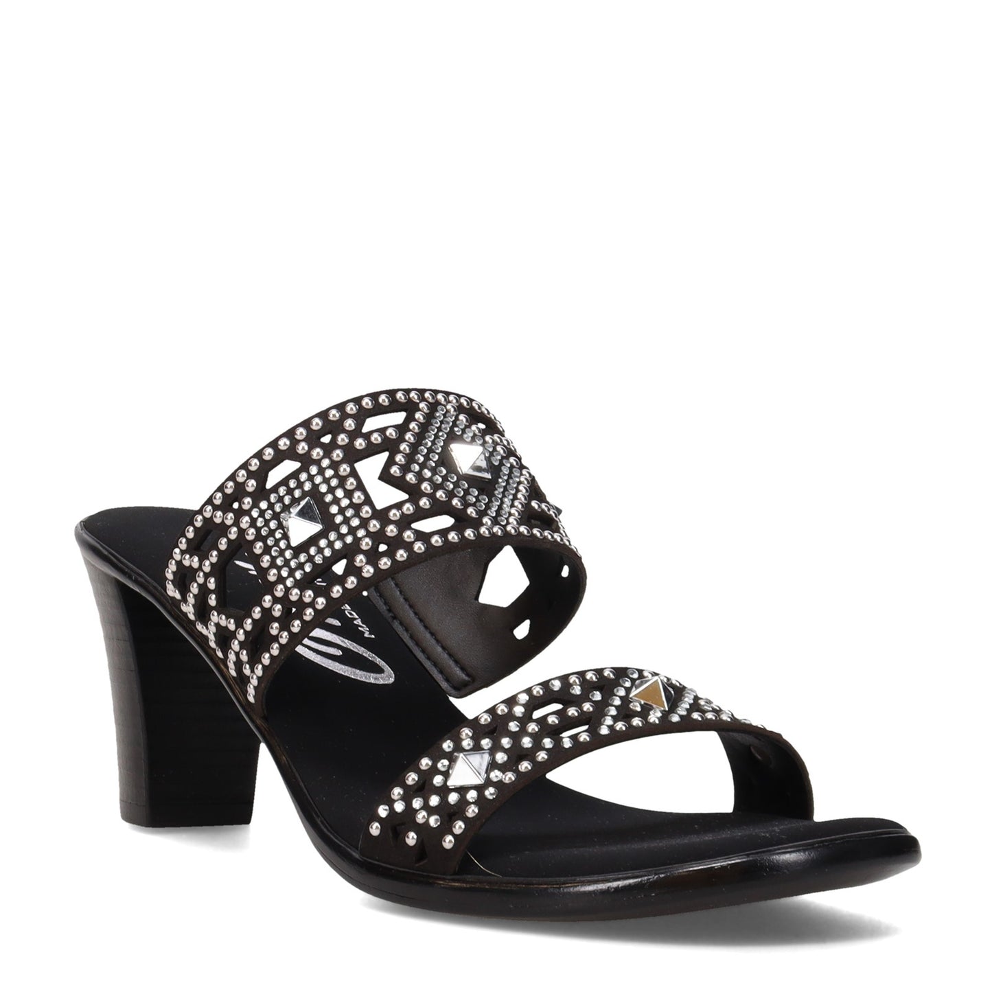 Peltz Shoes  Women's Onex Lillian Sandal BLACK LILLIAN-BLACK