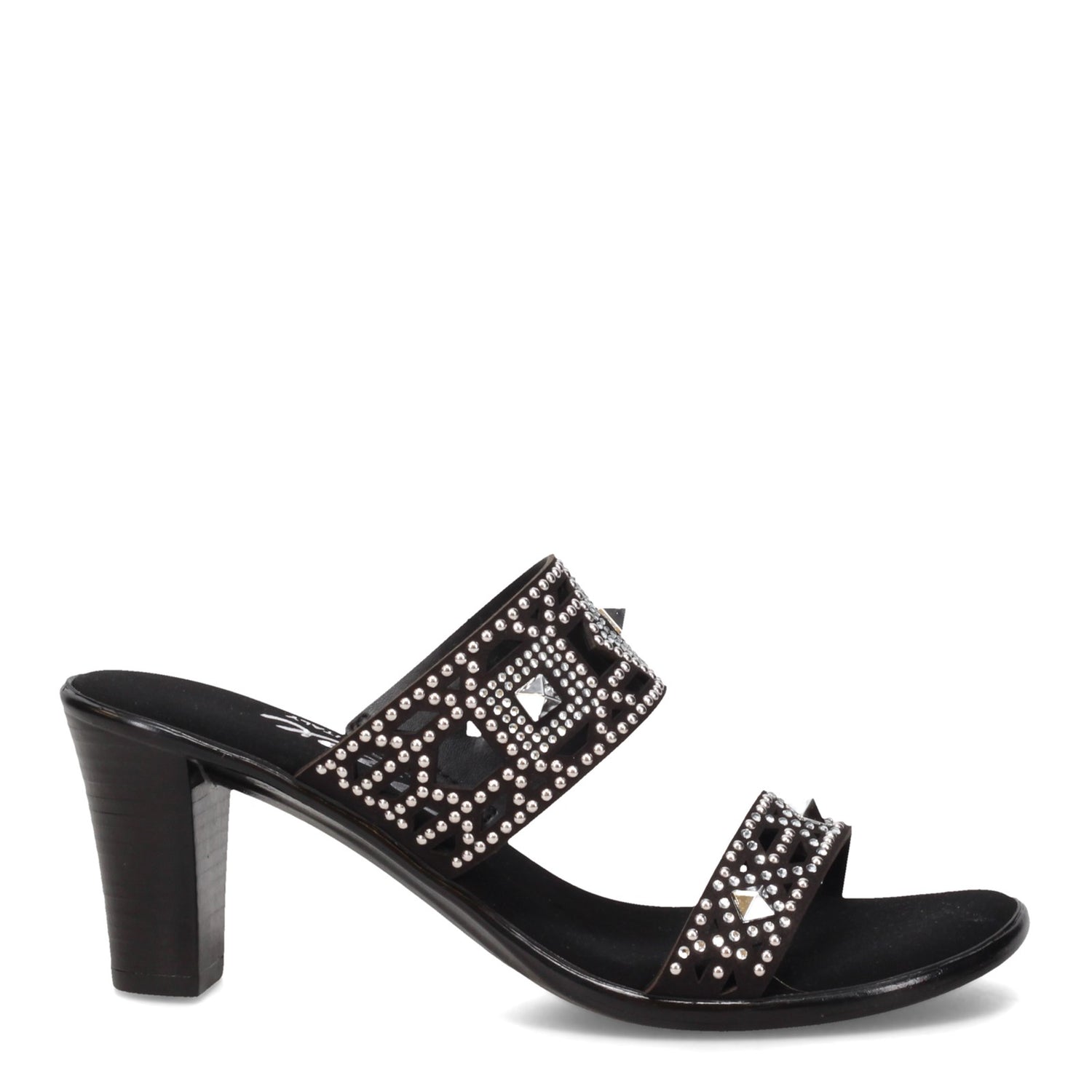 Peltz Shoes  Women's Onex Lillian Sandal BLACK LILLIAN-BLACK