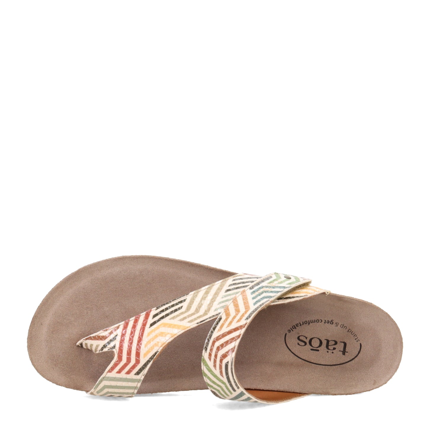 Peltz Shoes  Women's Taos Lola Sandal Geometric Multi LOL-5911-GEOM