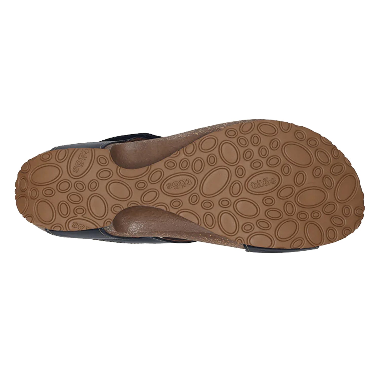 Peltz Shoes  Women's Taos Loop Sandal Navy LOP-4705-NVY