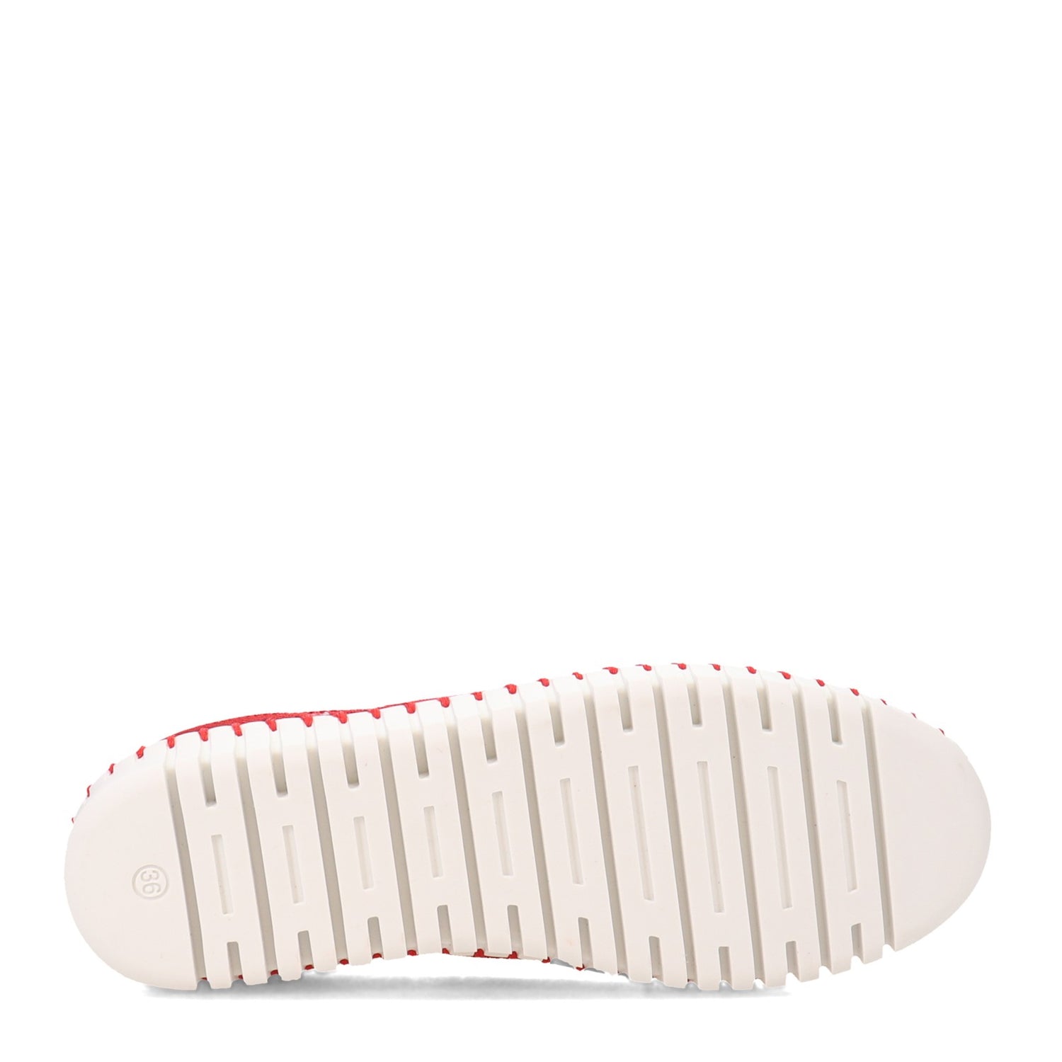 Peltz Shoes  Women's Eric Michael Lucy Slip-On RED BEAN LUCY-RED