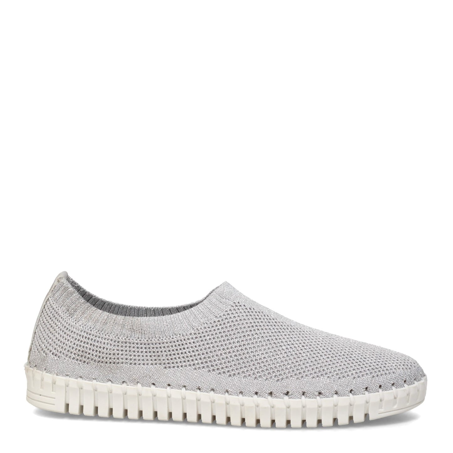 Peltz Shoes  Women's Eric Michael Lucy Slip-On SILVER LUCY-SILVER