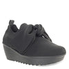 Peltz Shoes  Women's Bernie Mev Lulia Serenity Slip-On BLACK LULIA SER BK