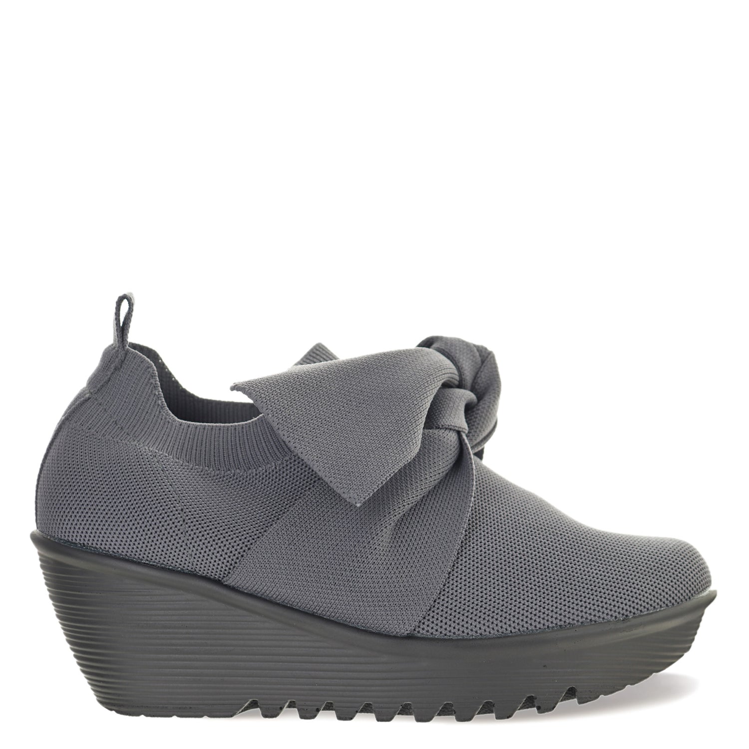 Peltz Shoes  Women's Bernie Mev Lulia Serenity Slip-On DARK GREY LULIA SER DKGRY