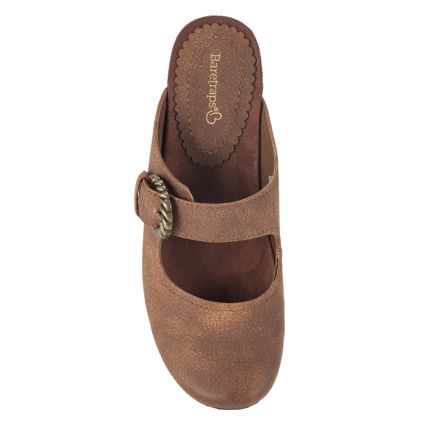 Peltz Shoes  Women's Baretraps Luna Mule BROWN LUNA-CASHEW