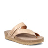 Peltz Shoes  Women's Taos Lola Sandal Stone LOL-5911-STNL