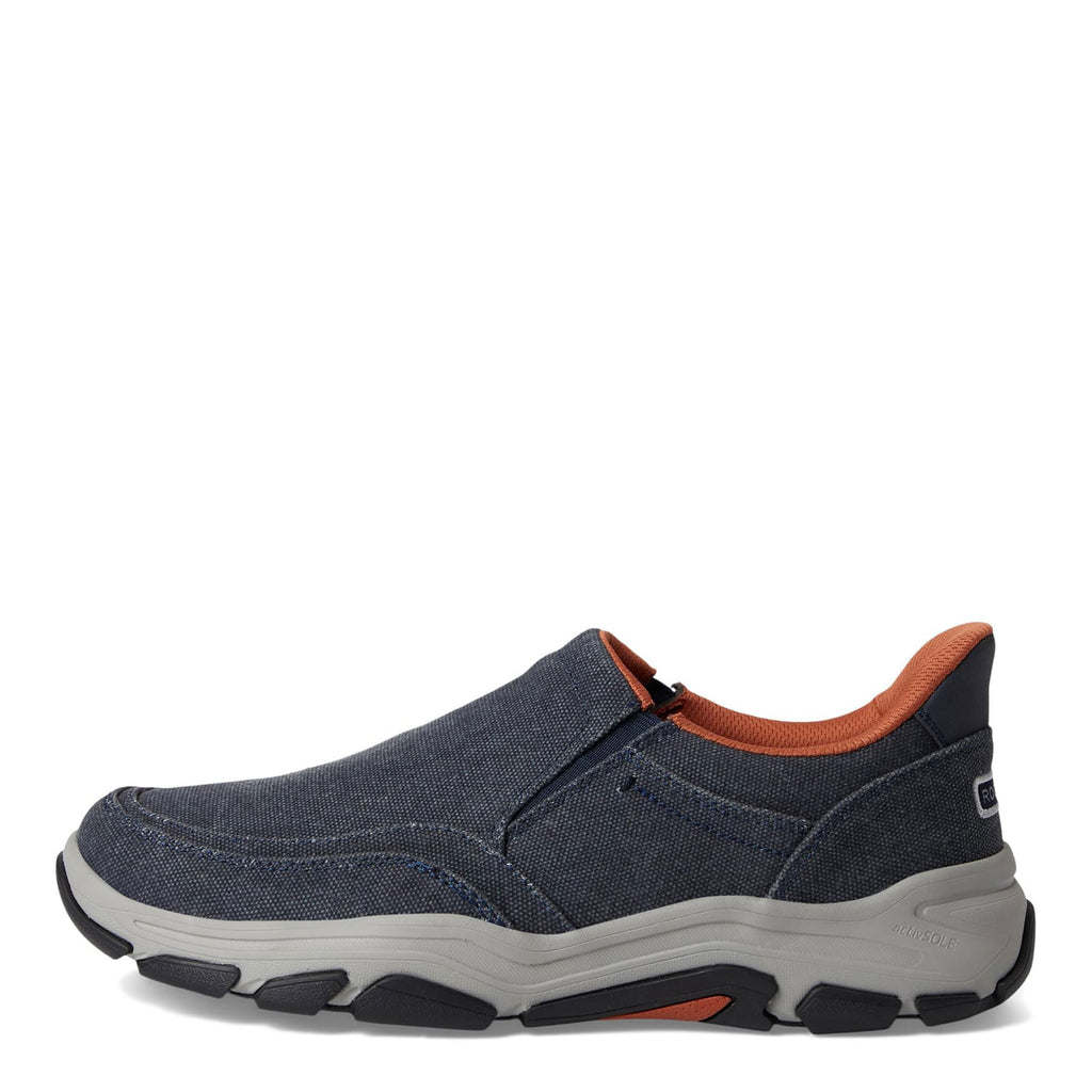 Men's Rockport Reece Sneaker DARK BLUE/BROWN M-REECE2-400