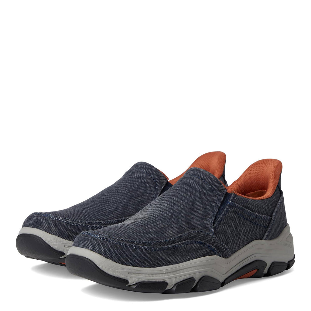 Men's Rockport Reece Sneaker DARK BLUE/BROWN M-REECE2-400