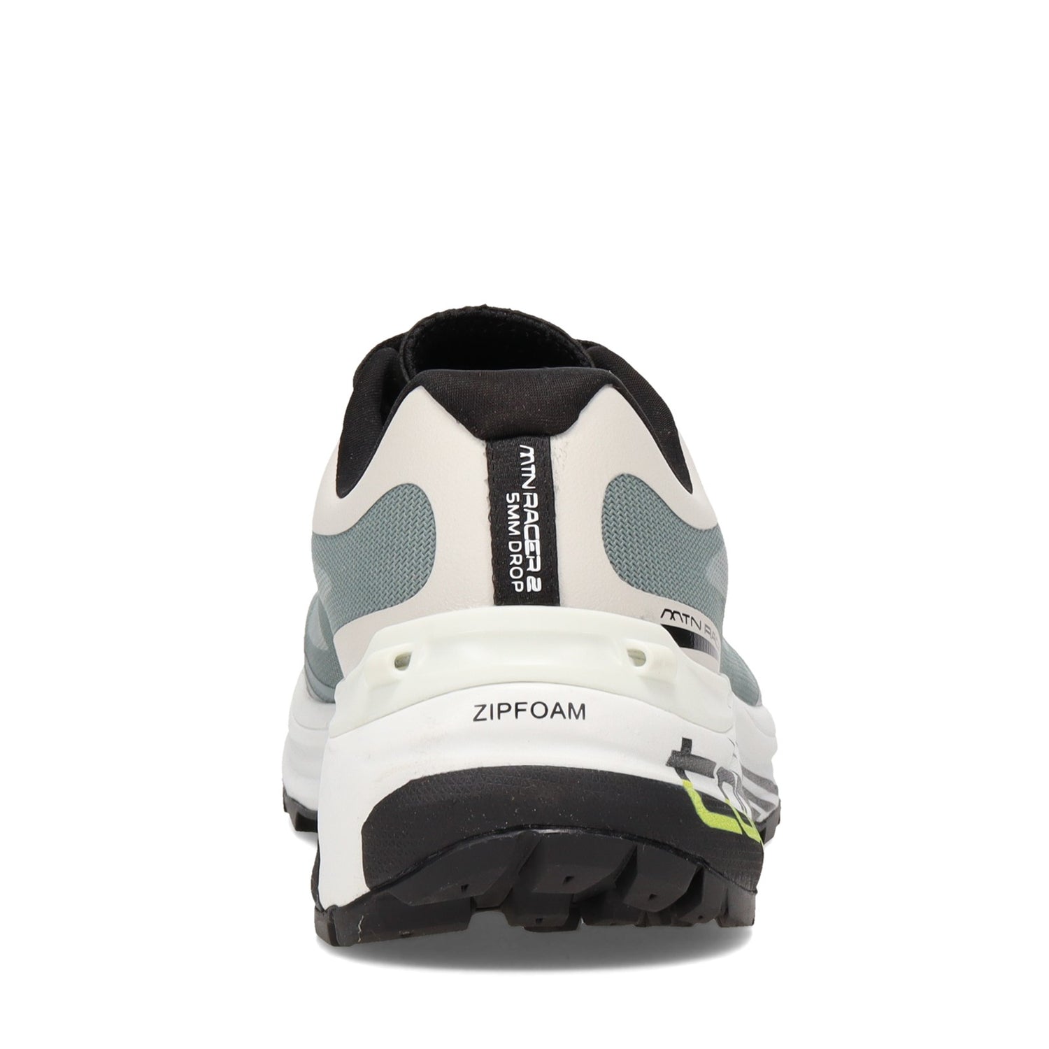 Peltz Shoes  Men's Topo MTN Racer 2 Trail Running Shoe BONE BLACK M047-BB