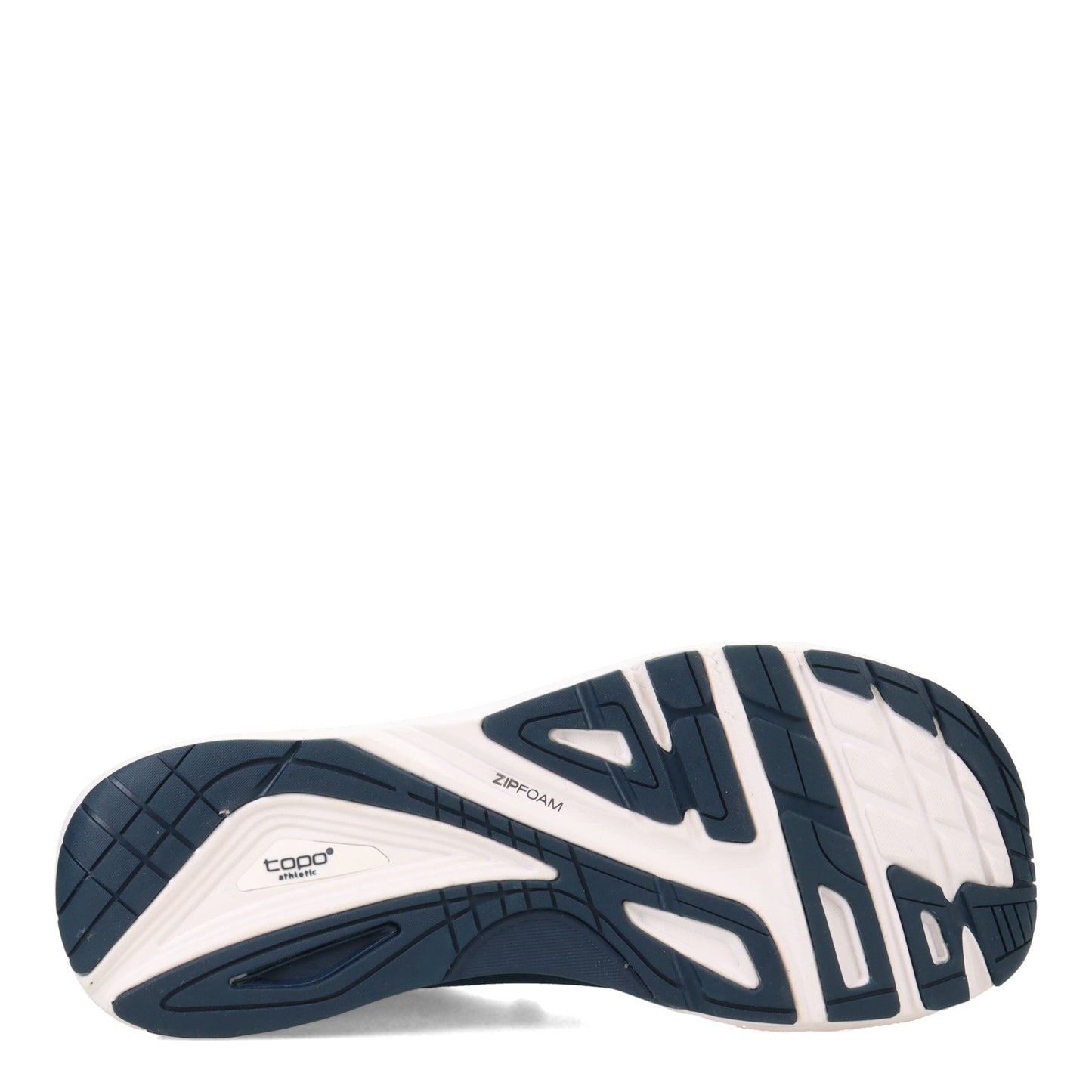 Peltz Shoes  Men's Topo Ultrafly 4 Running Shoe - Wide Width NAVY / BLACK M056-NAVBLKW