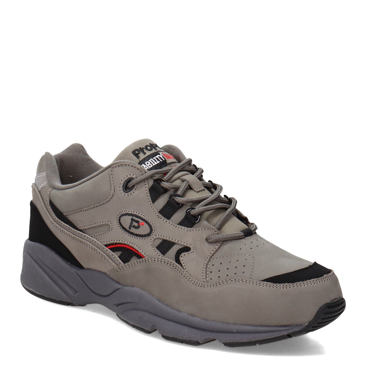 Peltz Shoes  Men's Propet Stability Walker Walking Shoe GRAY M2034-GBN