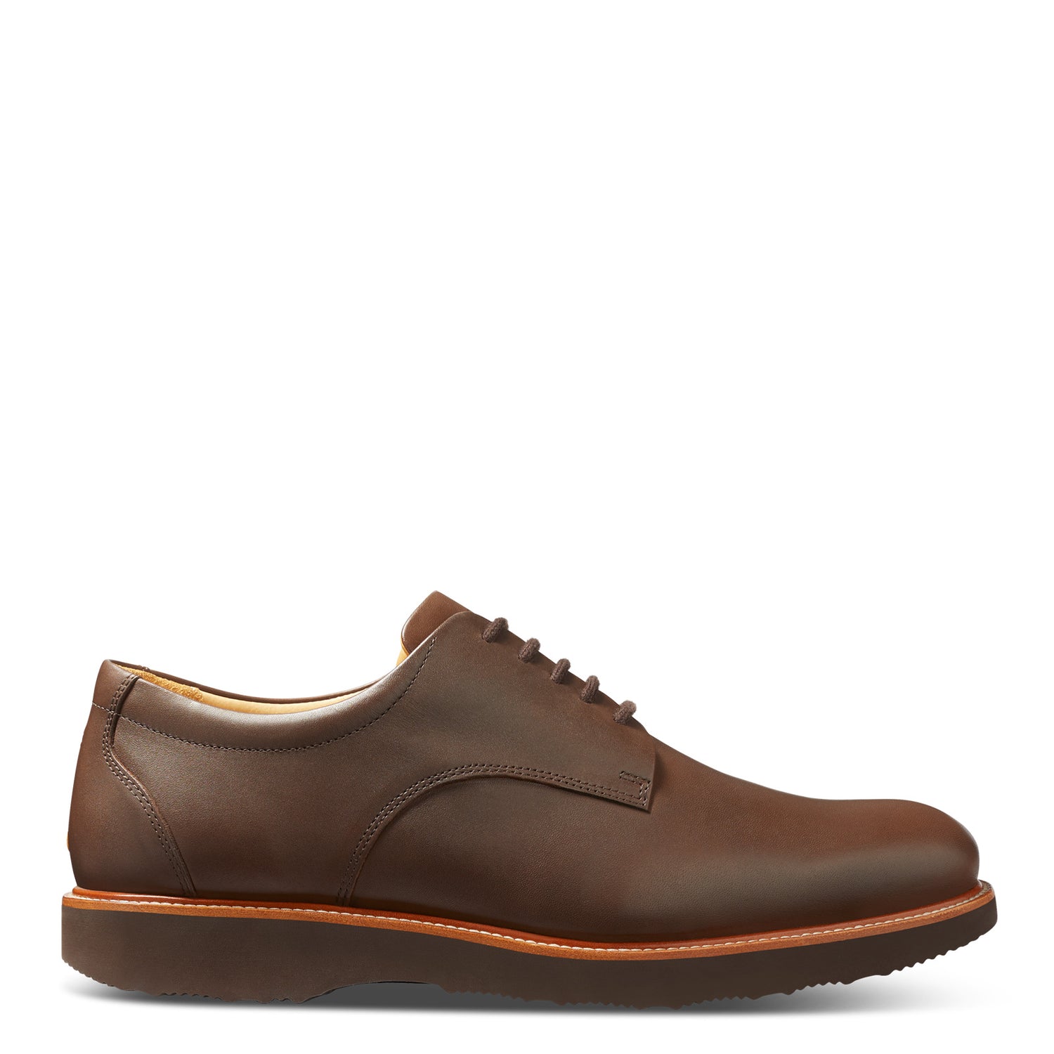Peltz Shoes  Men's Samuel Hubbard Founder Oxford BROWN M2100-041