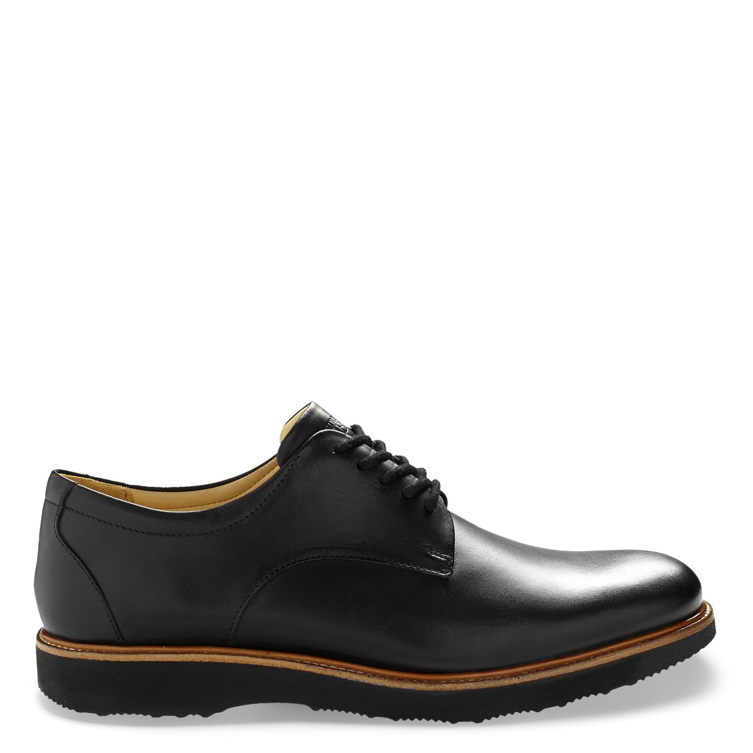 Peltz Shoes  Men's Samuel Hubbard Founder Oxford BLACK M2100-048