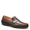 Peltz Shoes  Men's Samuel Hubbard Free Spirit Slip-On Brown Leather M2111-601